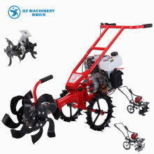 Plastic Rotary Hoe Cultivator Tiller Tillage Machine Multifunctional Weeder Tiller Garden Cultivator Field Cultivator Gasoline